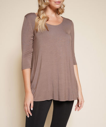 BAMBOO ELBOW TUNIC