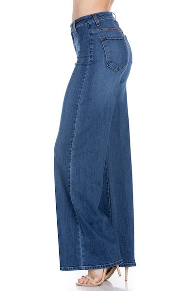 Western Wide Leg Jeans