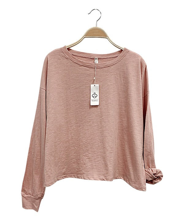 COTTON OVERSIZED LONG SLEEVE Tee