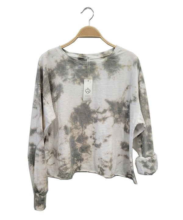 CLOUD COTTON TIE DYE T