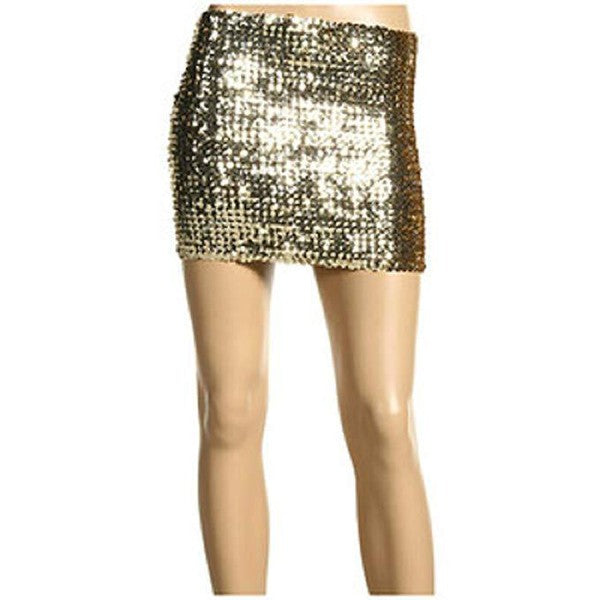 WOMEN'S SEQUIN MINI SKIRT