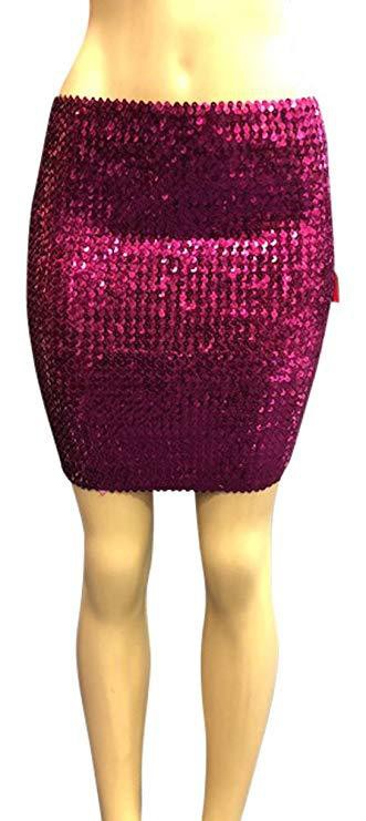 WOMEN'S SEQUIN MINI SKIRT