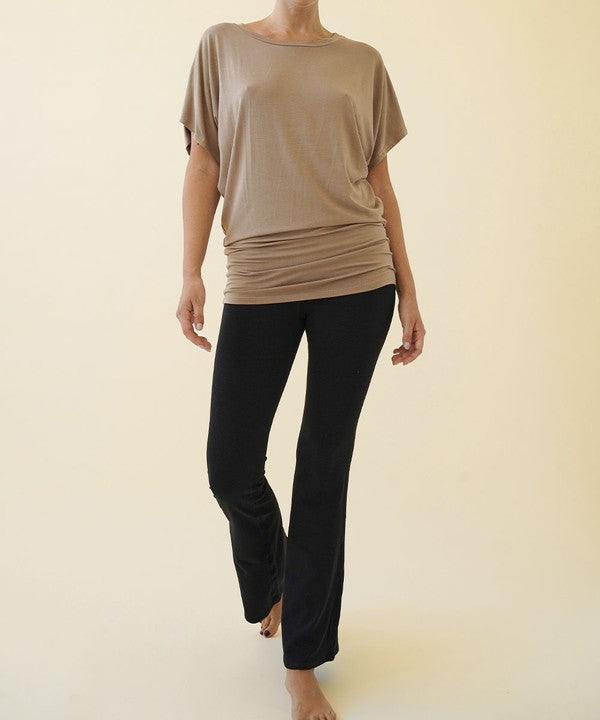 BAMBOO CREW NECK TUNIC