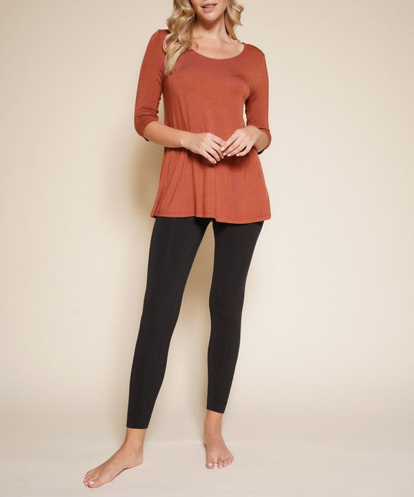 BAMBOO ELBOW TUNIC