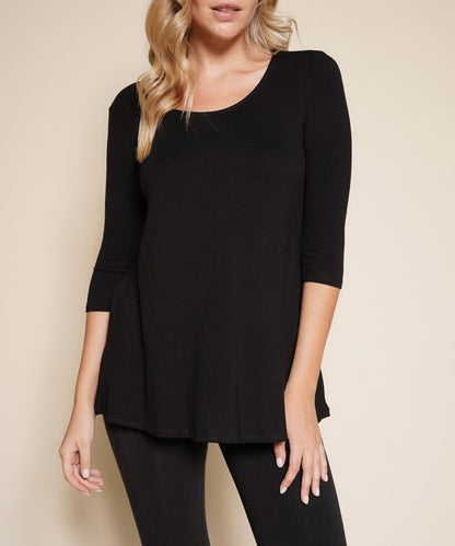 BAMBOO ELBOW TUNIC