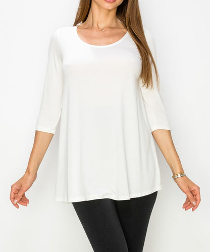 BAMBOO ELBOW TUNIC