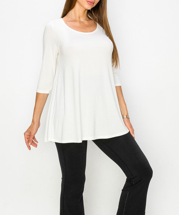 BAMBOO ELBOW TUNIC