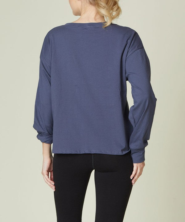 COTTON OVERSIZED LONG SLEEVE Tee