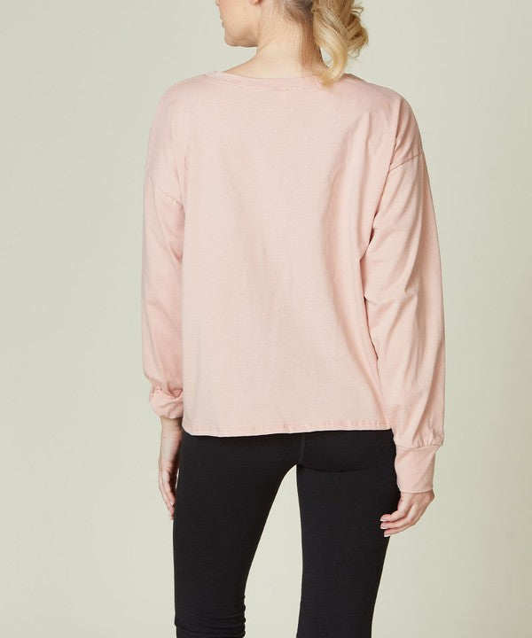 COTTON OVERSIZED LONG SLEEVE Tee