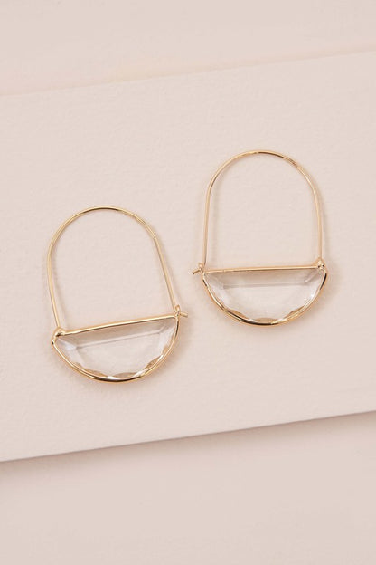 Glacier Hoop Earrings