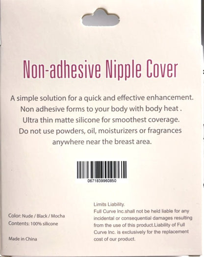 No Adhesive REUSABLE Nipple Cover 3018