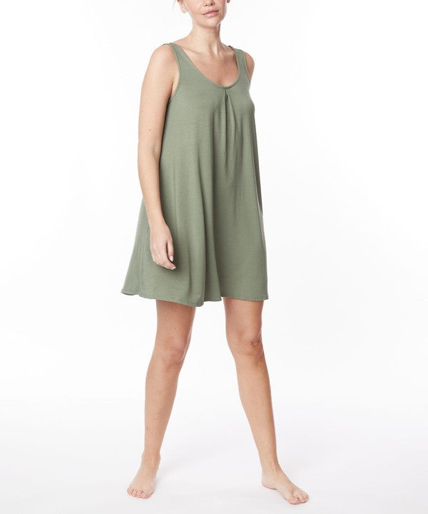 BAMBOO PAJAMA CAMI DRESS