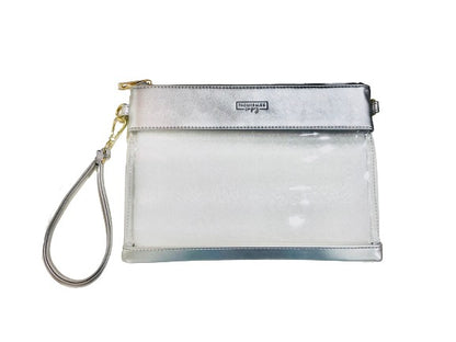 Clear Gameday Wristlet - Stadium Approved