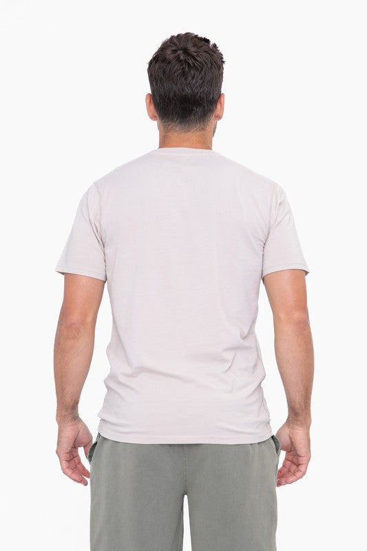 Pima Cotton Blend Short Sleeve Tee