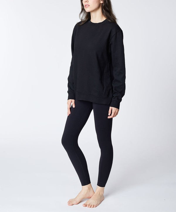 GENDERLESS COTTON PULLOVER SWEATSHIRTS