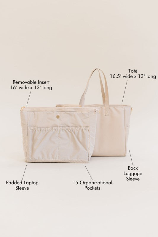 SIGNATURE TOTE CARRY ALL ON BAG