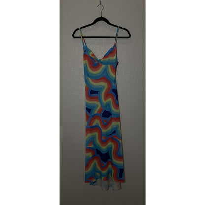 NWT Le Superbe for REVOLVE Bessette Printed Midi Slip Dress XS