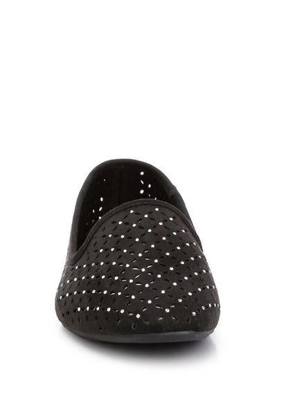 Gordon Perforated Ballerinas