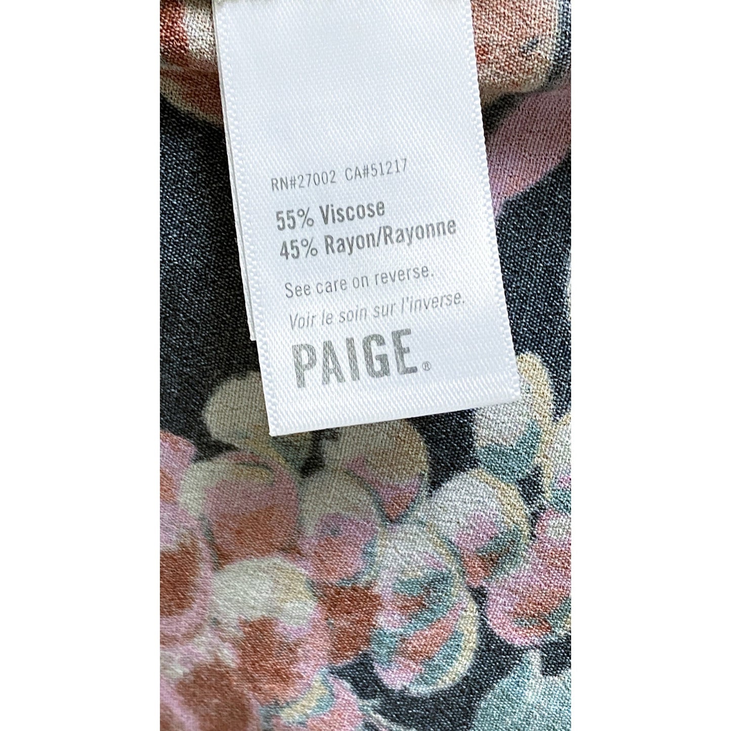 Paige Flowy Floral Tank Top - Size Small