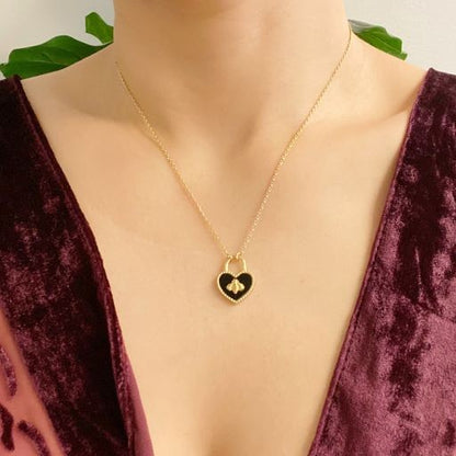 Bee Heartful Necklace