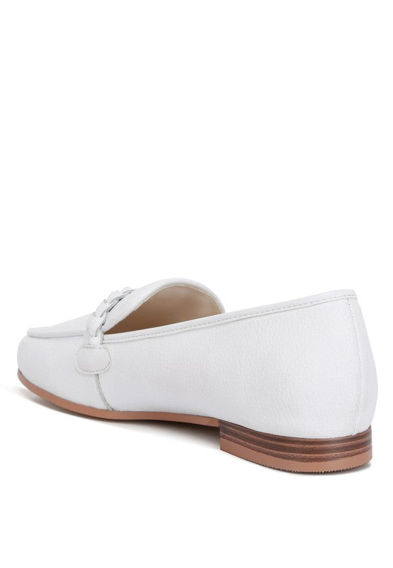 Kita Braided Strap Detail Loafers