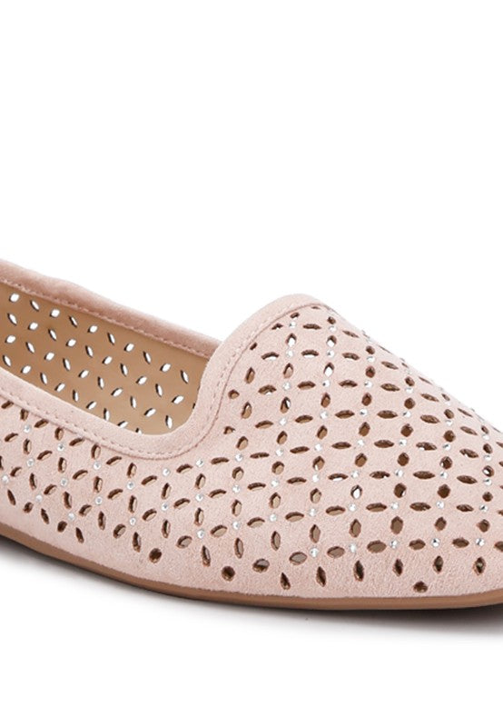 Gordon Perforated Ballerinas