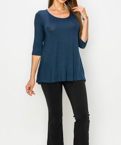 BAMBOO ELBOW TUNIC