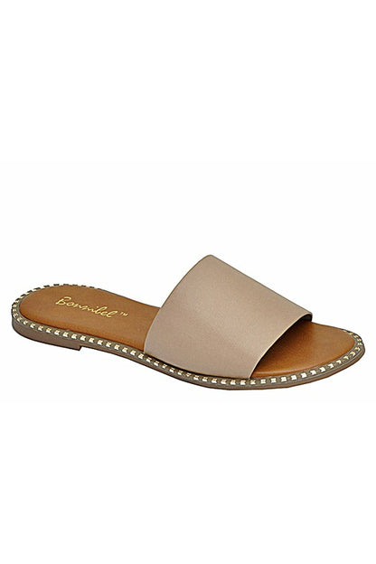 MICAH SLIDE SANDALS