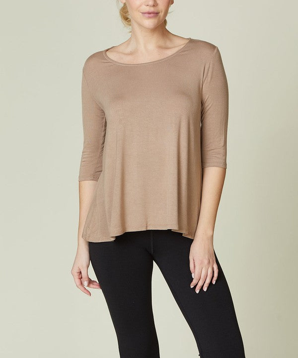 BAMBOO ELBOW TUNIC