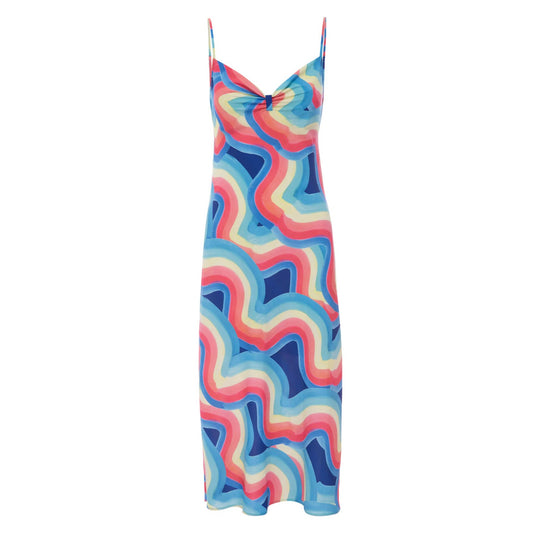 NWT Le Superbe for REVOLVE Bessette Printed Midi Slip Dress XS