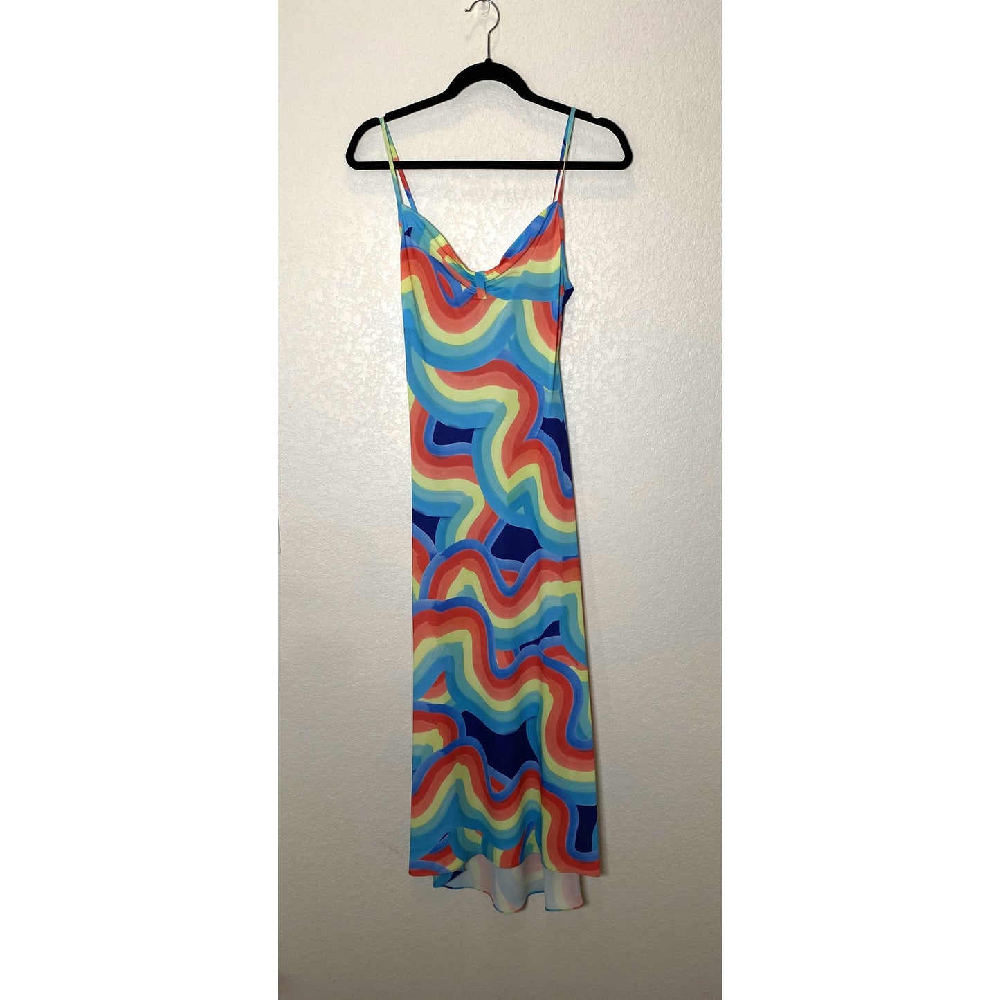 NWT Le Superbe for REVOLVE Bessette Printed Midi Slip Dress XS