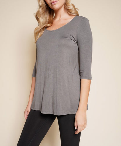 BAMBOO ELBOW TUNIC