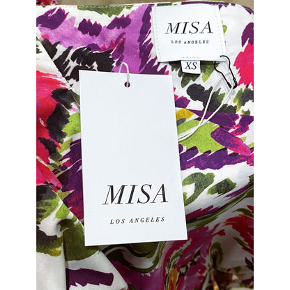 NWT MISA Los Angeles Alec Dress Flora Splash  - Size XS