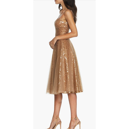 Dress The Population Sequin and Tulle Edith Dress- Size XXS