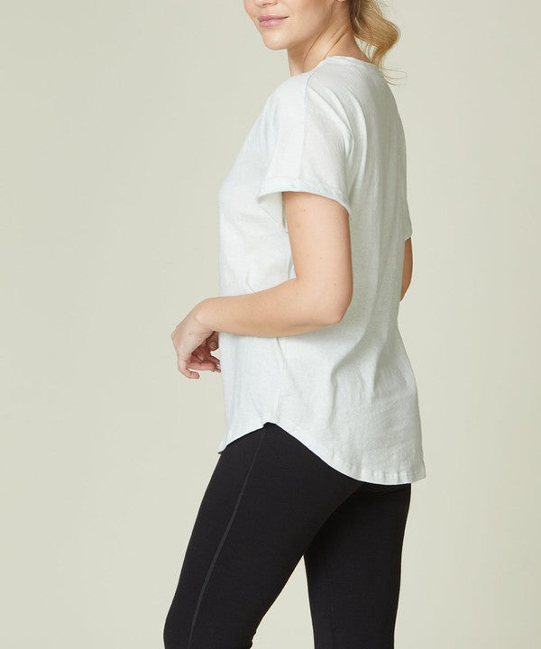 RECYCLED COTTON CLASSIC TOP