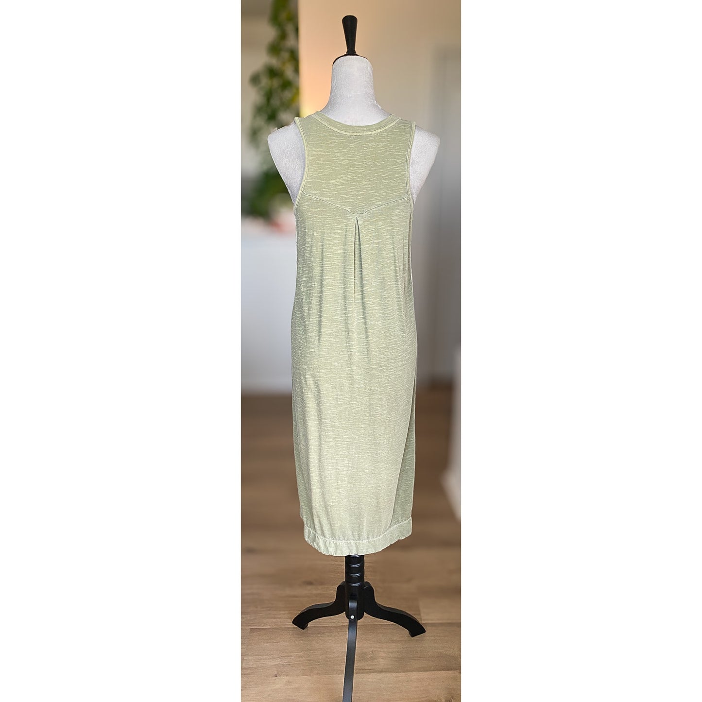 Anthropologie Saturday Sunday Pilar Midi Green Shirt Dress