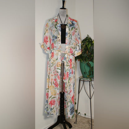 Calvin Klein Woman’s Sheer Floral Cover up - Size 22W